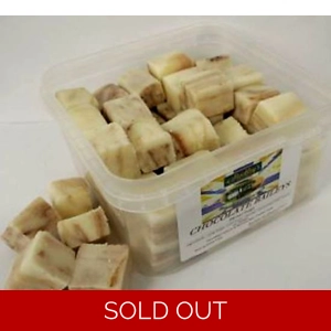 Chocolate Baileys Flavour Fudge Nougat The Fudge Factory